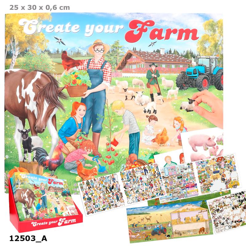 Create your Farm Pysselbok (bokmoms)