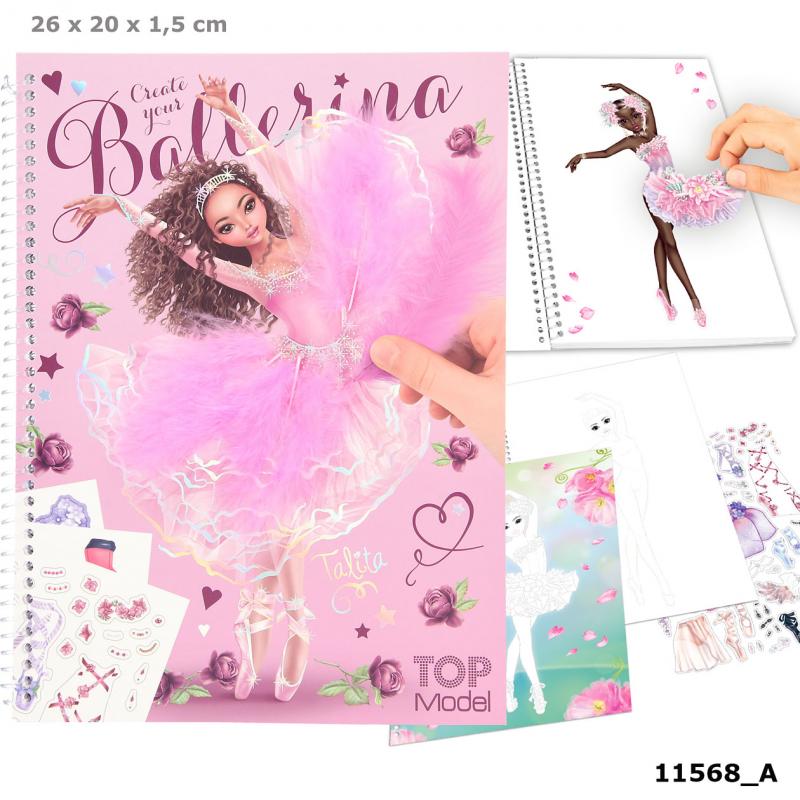 Fantasy Suunnittelukirja Ballerina  (kirjavero)