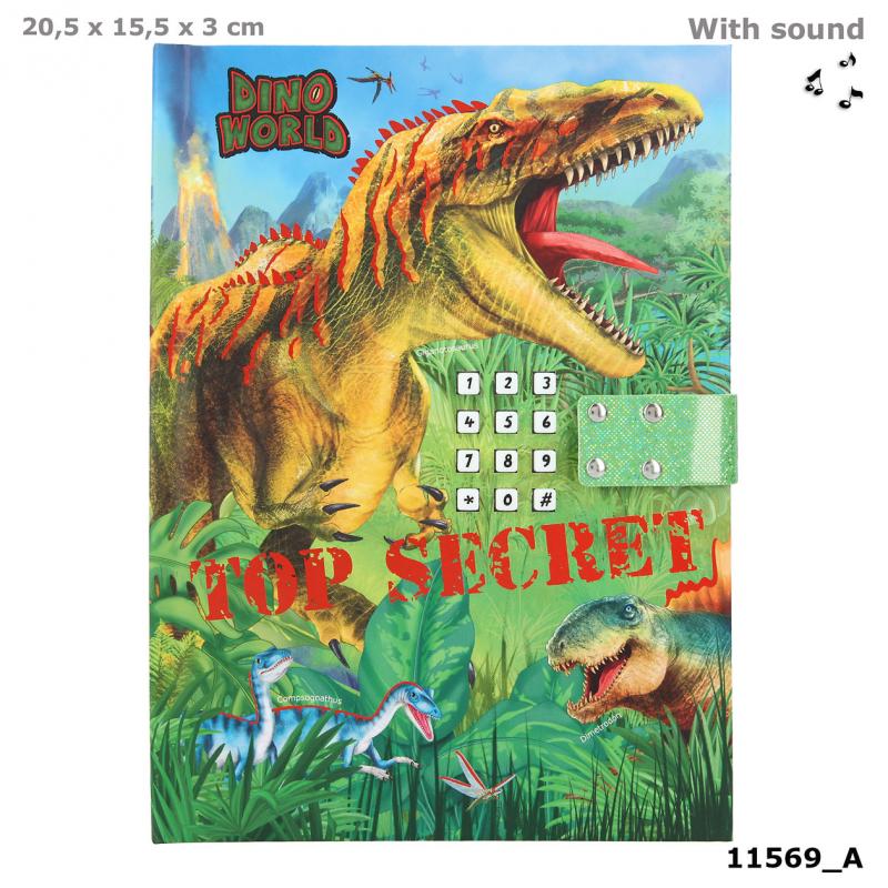 Dino World Koodillinen päiväkirja äänellä (kv)
