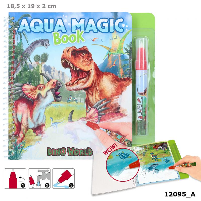 Dino World Aqua Magic Bok (bokmoms)