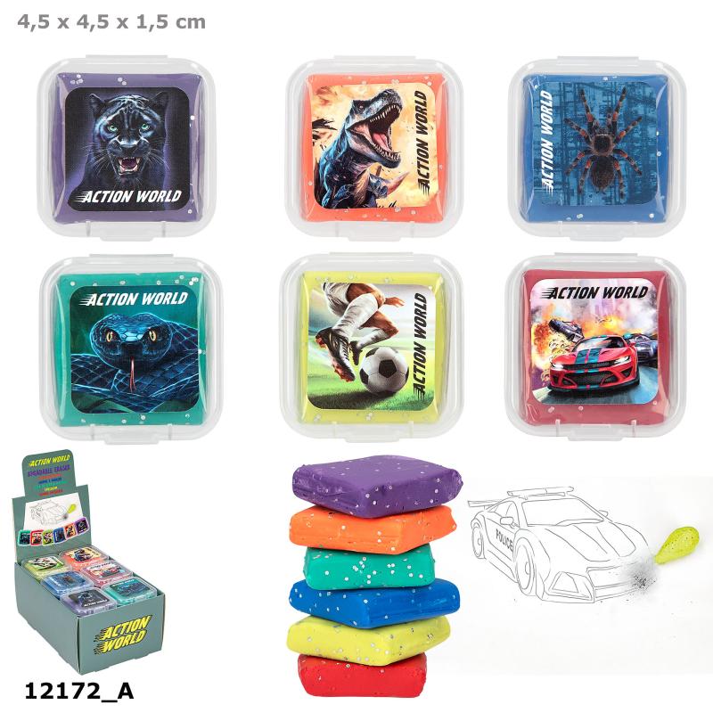 Action World Formbart Suddgummi