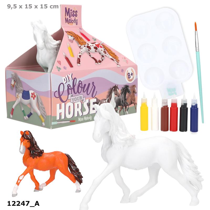 Miss Melody DIY Colour Your Horse