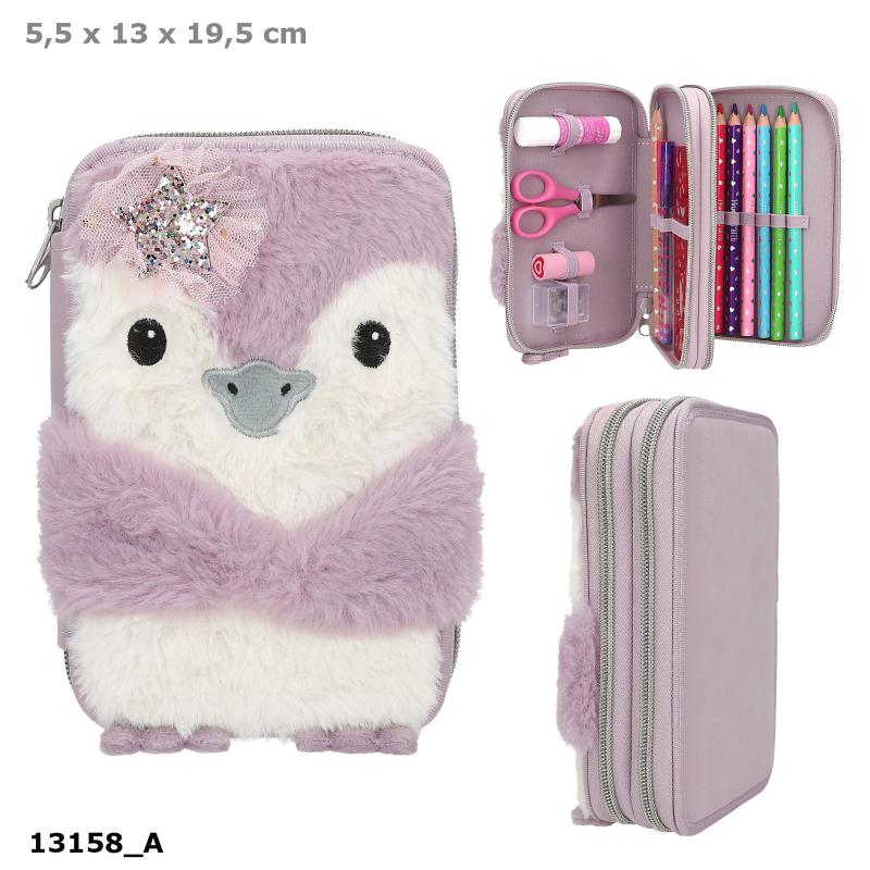 Princess Mimi Dubbelpennfodral PENGUIN