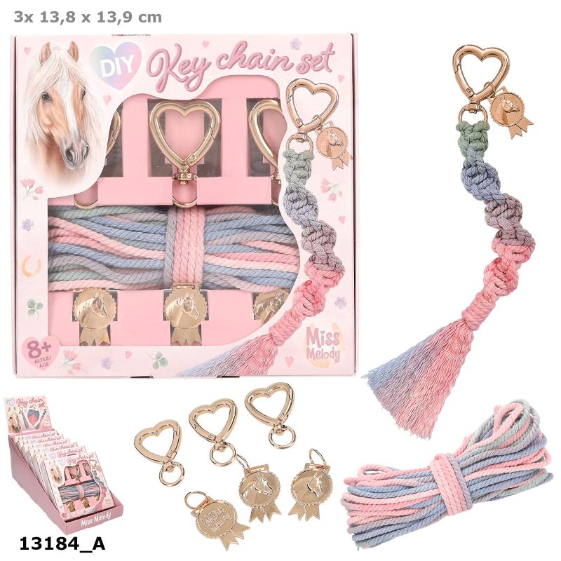 Miss Melody DIY Nøkkelring