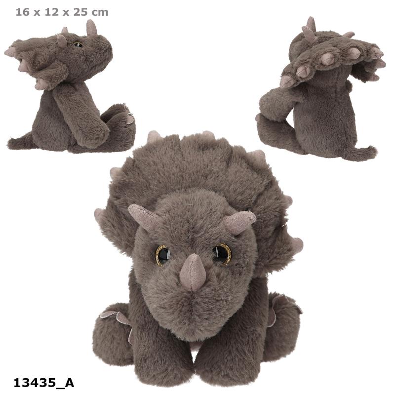 Dino World Dinosauruspehmo Triceratops, 25 cm