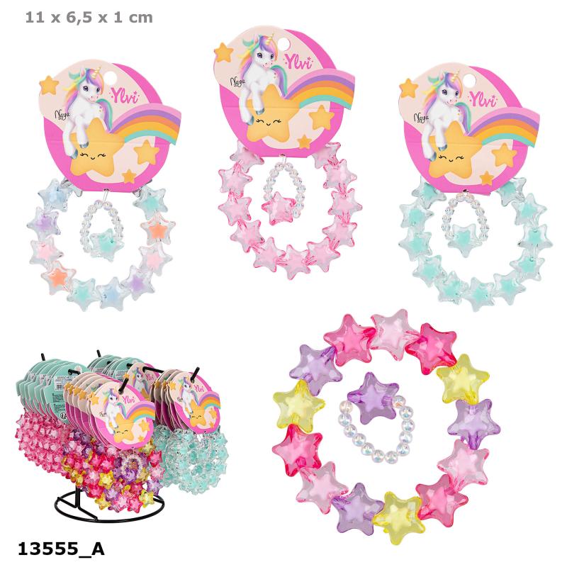 Ylvi Stjerne Smykkesæt