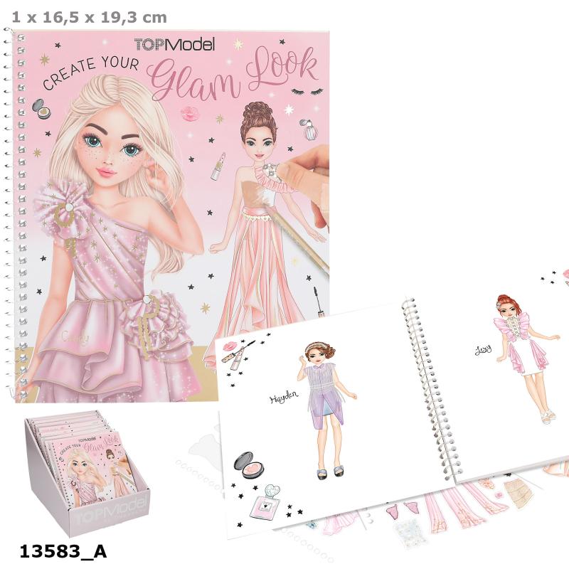TOPModel Dress Me Up Stickers  Malebog GLAM LOOK