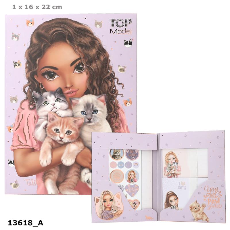 TOPModel Kirjepaperisetti CAT  LOVE