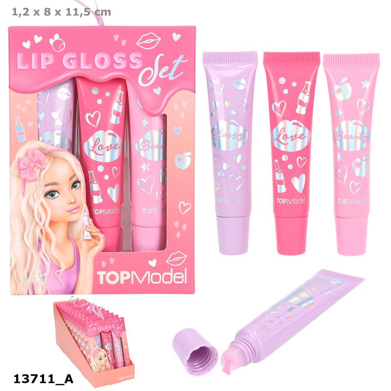 TOPModel  Lipgloss 3-pak  BEAUTY and ME