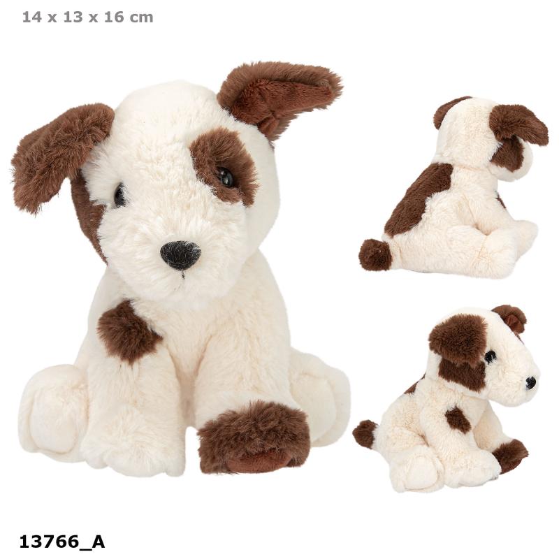 TOPModel Plyshund Bobby 16 cm  FUR-EVER FRIENDS, lysebrun