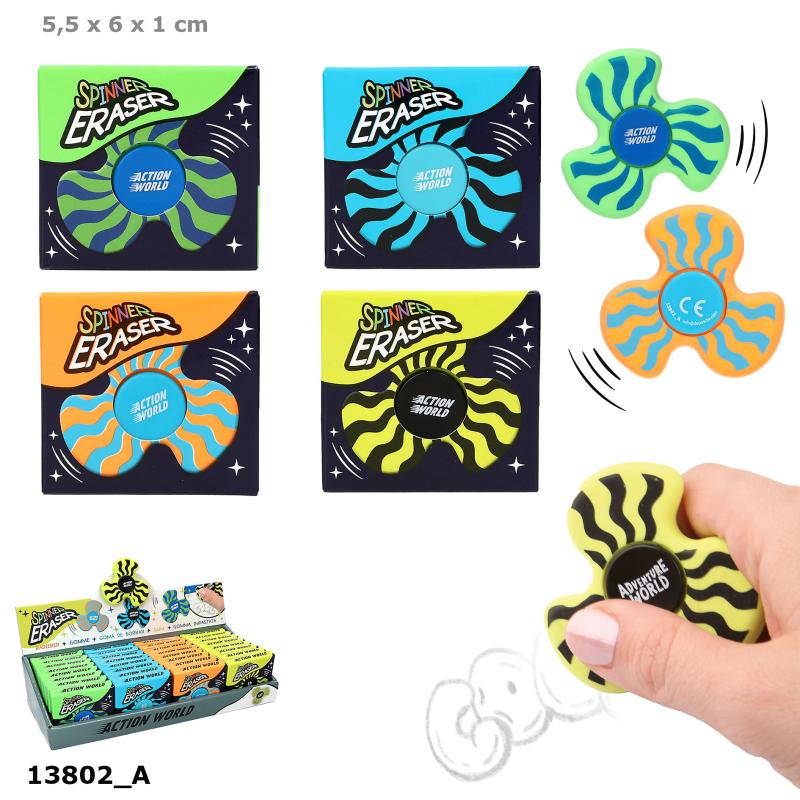 Adventure World Viskelæder,  fidgetspinner