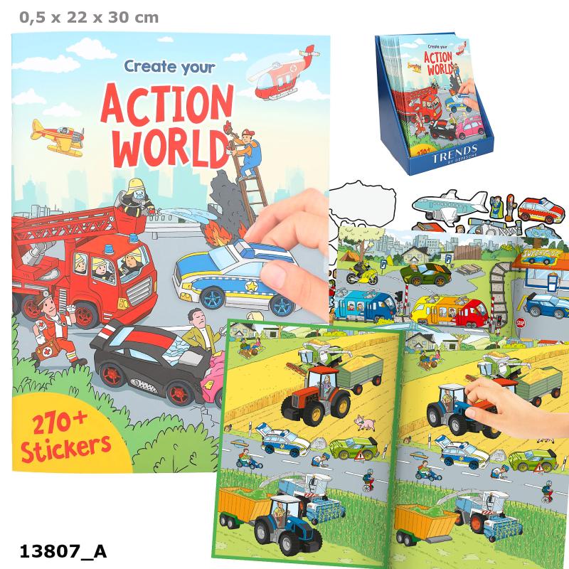 Create your Action World Tarrakirja (kirjavero)