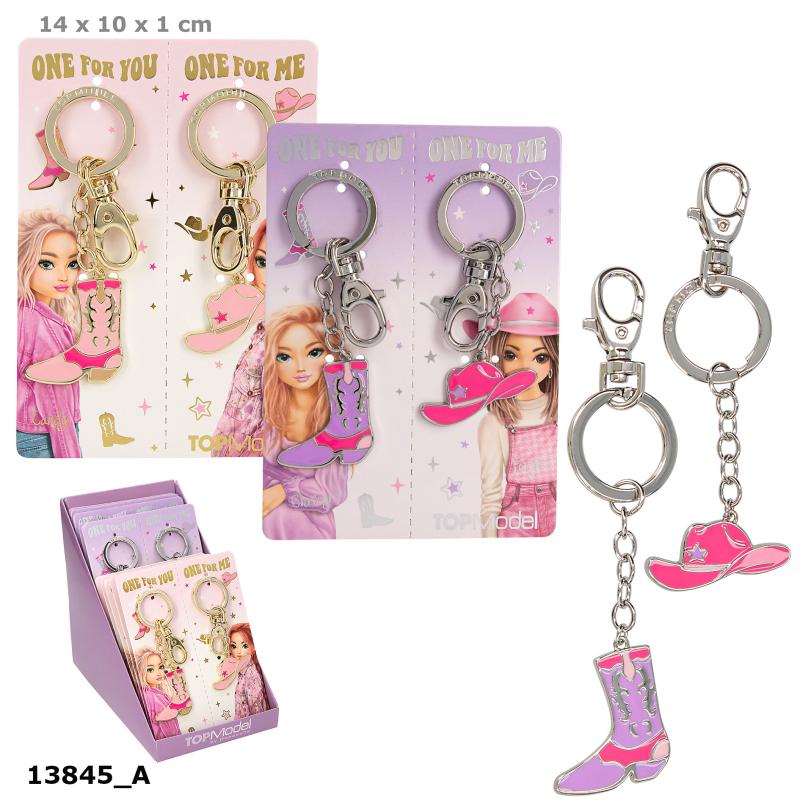 TOPModel BFF Nøglering COWGIRL