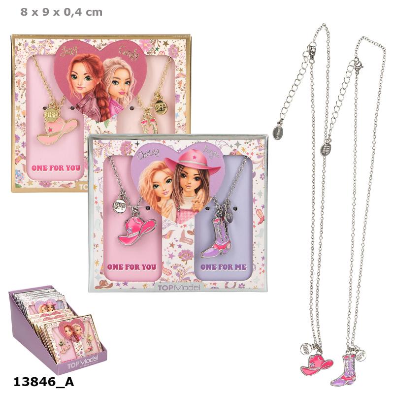 TOPModel BFF Set m. Halsband COWGIRL
