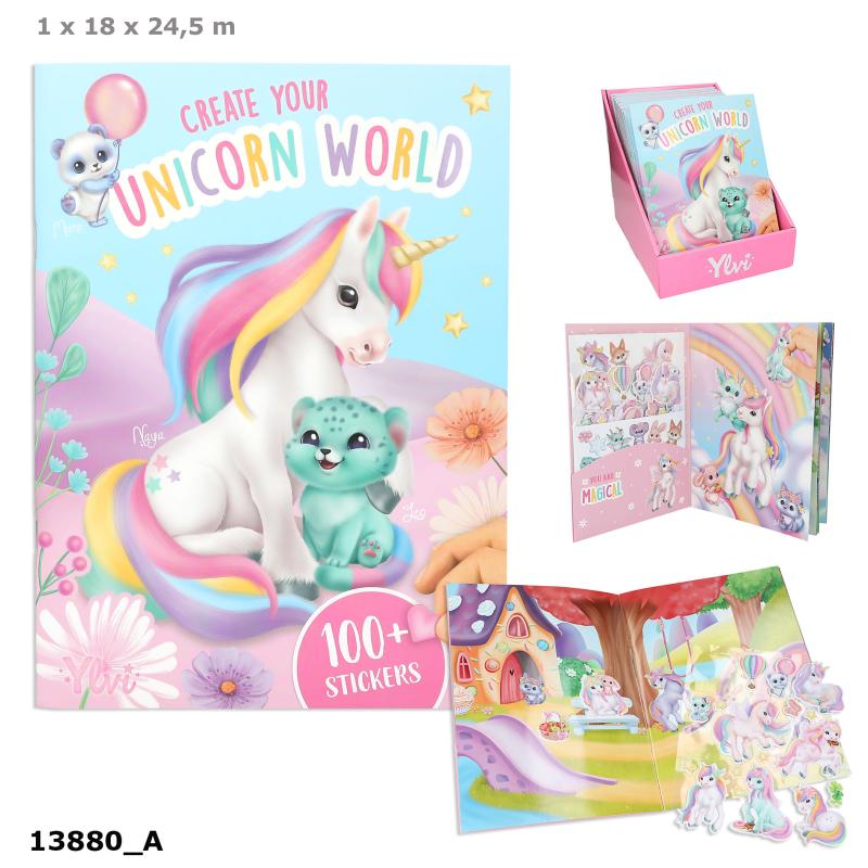 Ylvi Create your Unicorn  Aktivitetsbog