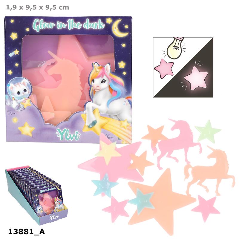 Ylvi Selvlysende klistremerker