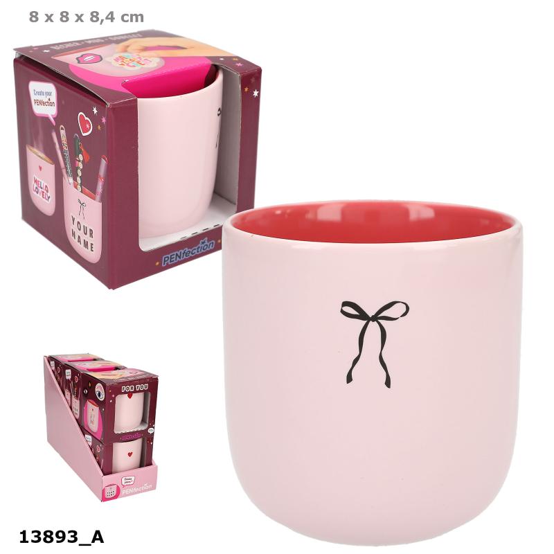 PENfection Krus  m/sløjfe og hjerte