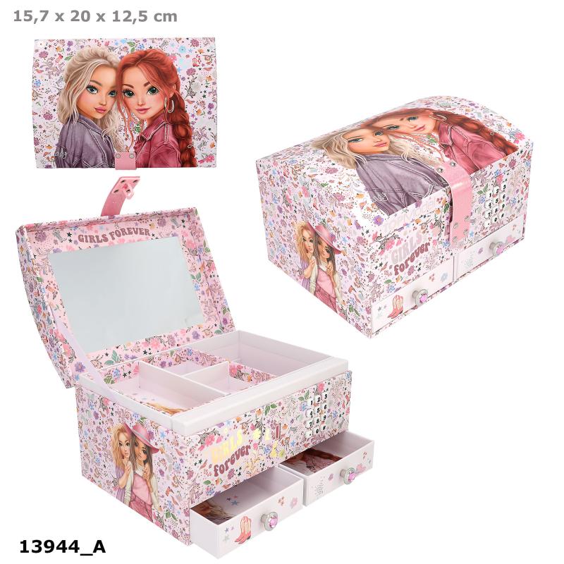 TOPModel Smykkeskrin m/kode og  musik COWGIRL