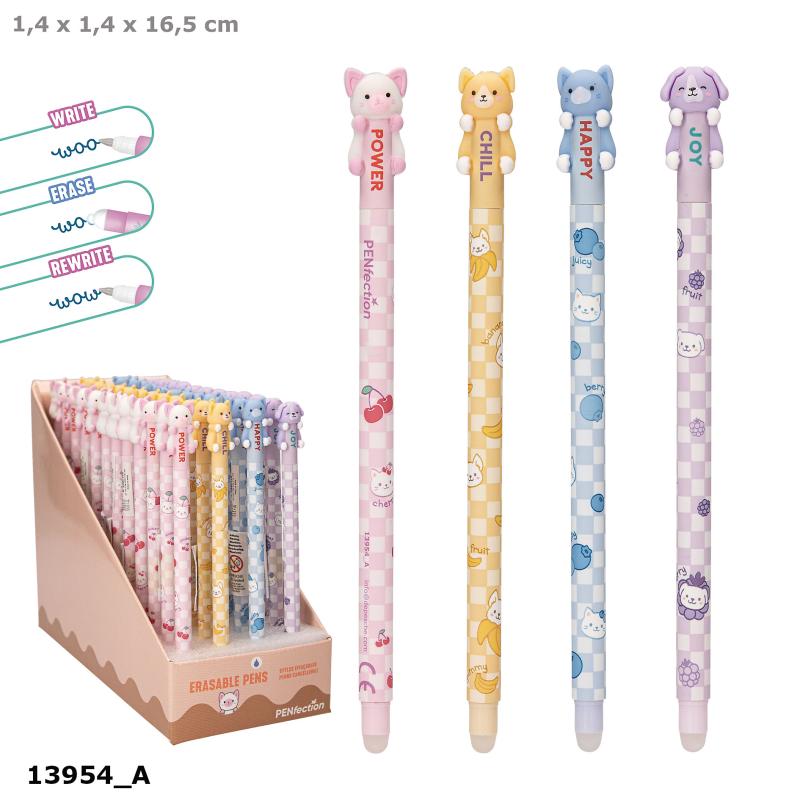 PENfection Viskbar Gel Pen m/krammebuddy, ternet