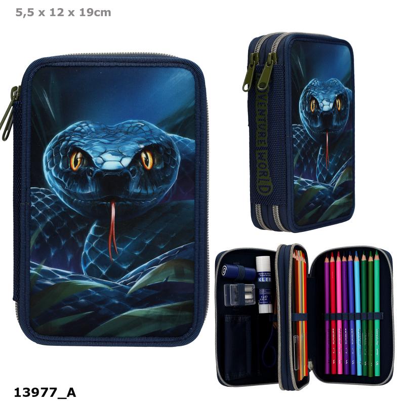 Adventure World Dobbelt Penalhus Snake