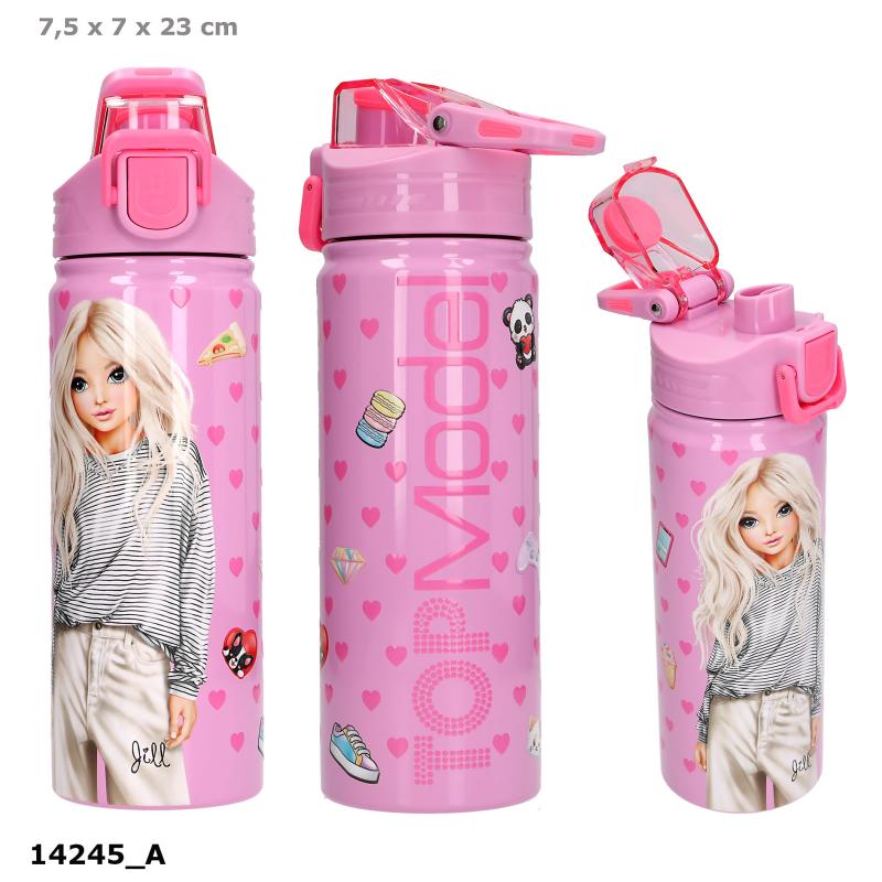 TOPModel Drikkeflaske 600 ml Rustfrit Stål PIN IT
