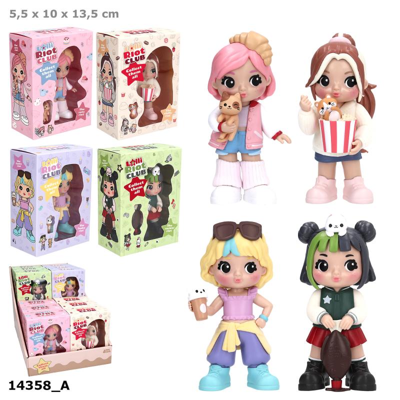 Lolli Riot Samlefigur i i gaveæske, 10 cm