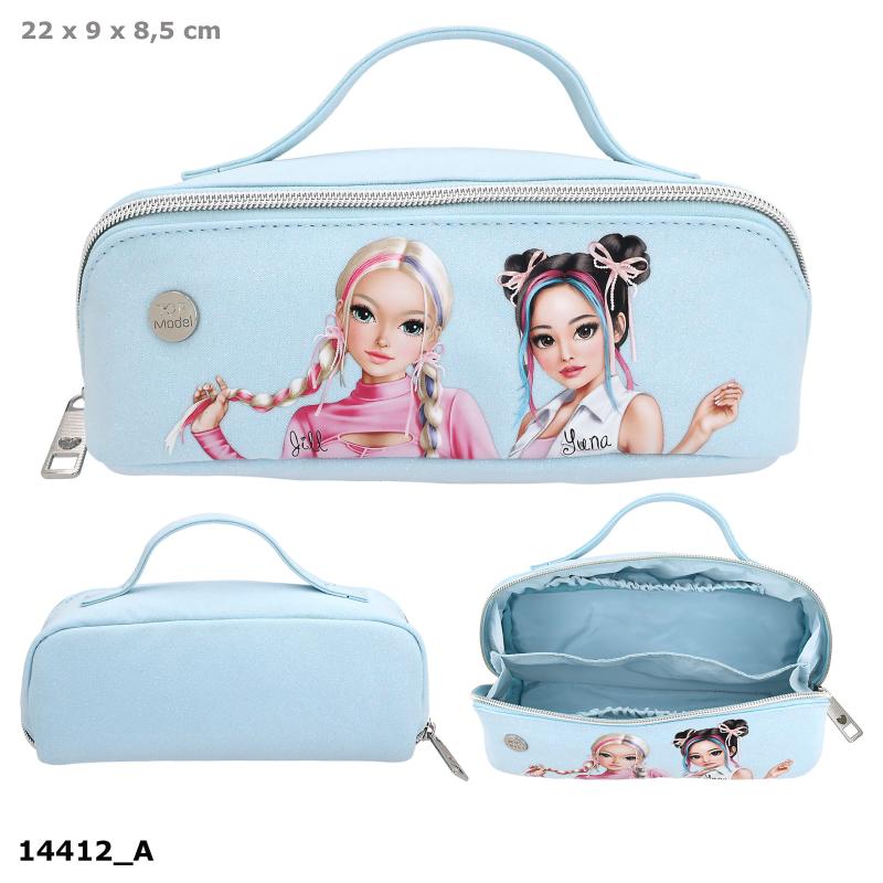 TOPModel Beautybag K-POP, lyseblå
