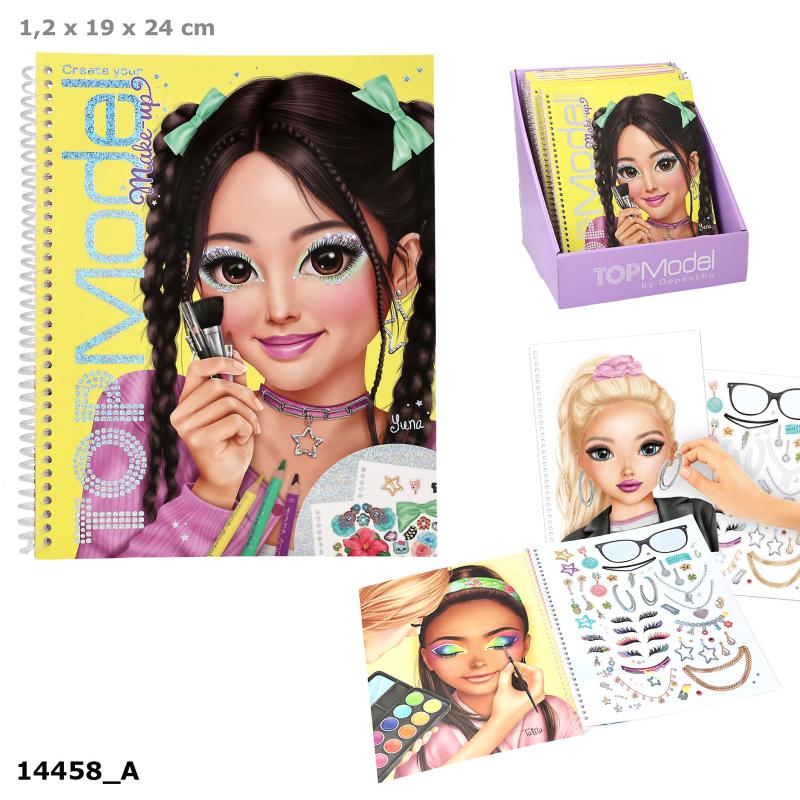 TOPModel Make-up Designbok (bokmoms)