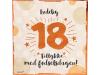 Endelig 18 Tillykke med fodselsdagen!