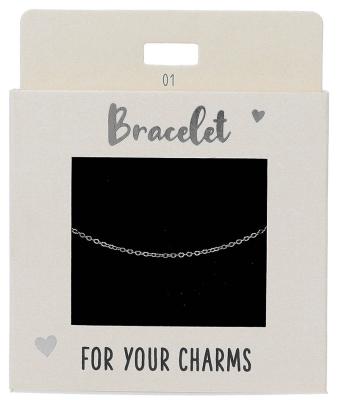Bracelet silver, links small