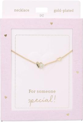 Double Heart - gold