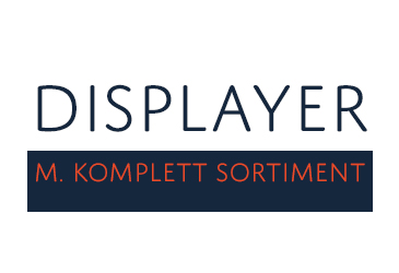 DISPLAYER - med komplett Sortiment